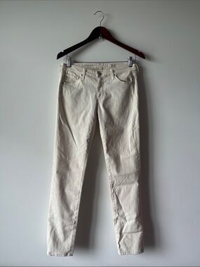 AG Adriano Goldschmied Low Rise Cigarette Ankle Jeans